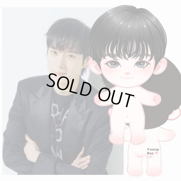 画像2: 【20cm Doll】キムヨンデ ぬいぐるみ kimyoungdae (2)