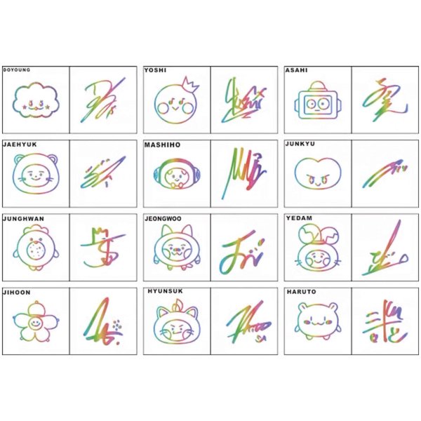 画像2: TREASURE ペンラデコシール (2)