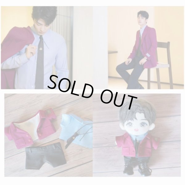 画像1: 20/シャオジャン着用風セット/パープルジャケット023 (1)