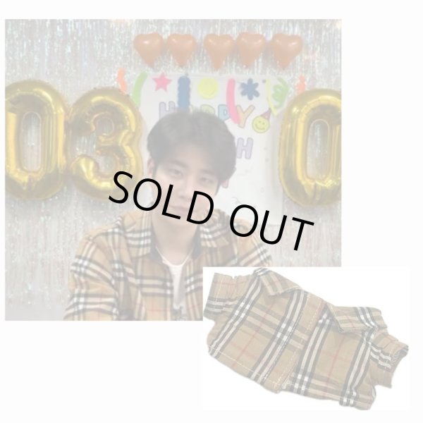 画像1: 20/みょんちゃん着用風チェックシャツ (1)