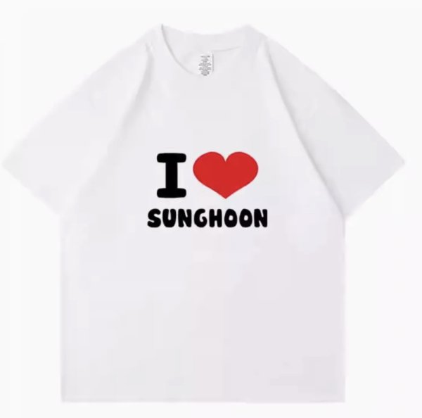 画像4:  ENHYPEN Tシャツ IF YOU SAY メンバー名ver (4)