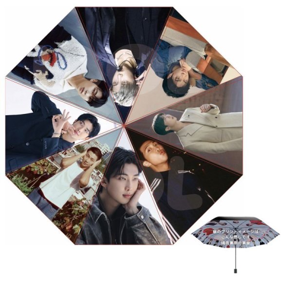 画像4: BTS 折りたたみ傘 040 (4)
