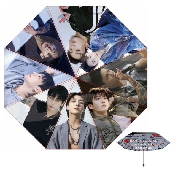 画像3: BTS 折りたたみ傘 040 (3)