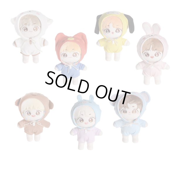 画像1: 半袖着ぐるみ付BTSぬいぐるみ 20cm doll (1)