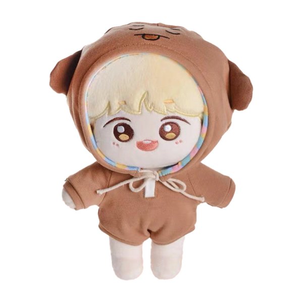 画像2: 長袖着ぐるみ付BTSぬいちゃん20cm (2)