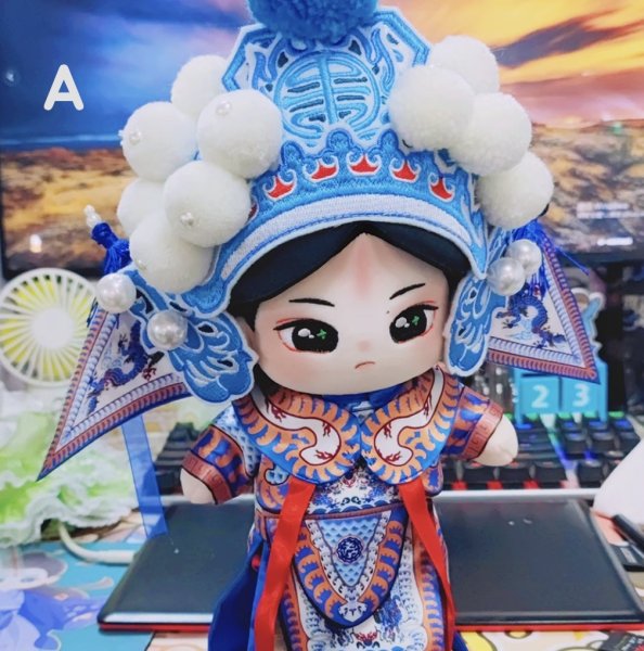 画像3: 20/王一博着用風 セットアップ 京剧服 yibo 004 (3)