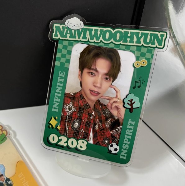 画像2: INFINITE ウヒョン トレカアクスタ 007 (2)