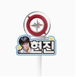 画像2: StrayKids ペンライト ネームタグ ヒョンジン (2)
