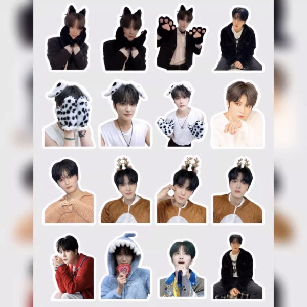 画像1: JAEJOONG ジェジュン ステッカー シール 008 (1)