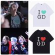 画像1: BIGBANG G-DRAGON ジヨン Tシャツ 013 (1)