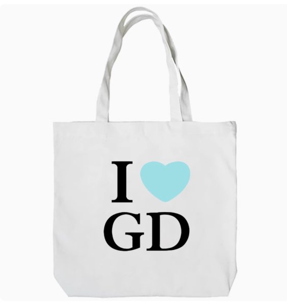 画像1: BIGBANG G-DRAGON ジヨン トートバック  020 gdragon (1)