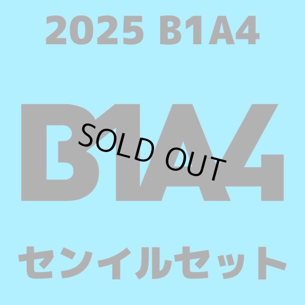 画像1: 2025 B1A4 センイル/デビュー記念/来日セット クレカ風カード (1)