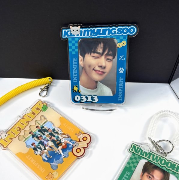 画像1: INFINITE ミョンス L  MYUNGSOO トレカ アクスタ ケース 031 (1)