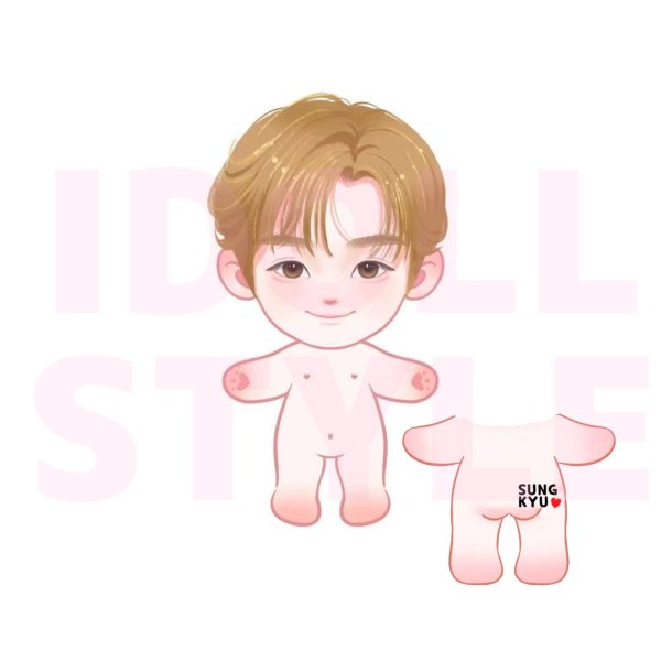 画像5: 【15cm Doll】INFINITE ソンギュ SungKyu 応援ぬいぐるみ (5)