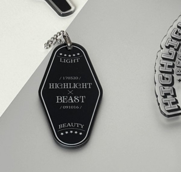 画像1: HIGHLIGHT キーホルダー 006 BEAST (1)