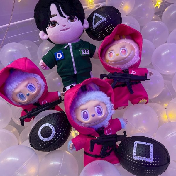 画像2: 15-17 イカゲーム風お洋服  (2)