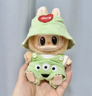ラブブコスチュームLABUBU ラブブ ぬい服着せ替え服 5点 G-DRAGON labubuラブブ G-DRAGON ぬい服着ぐるみ 着せ替え服5点セット