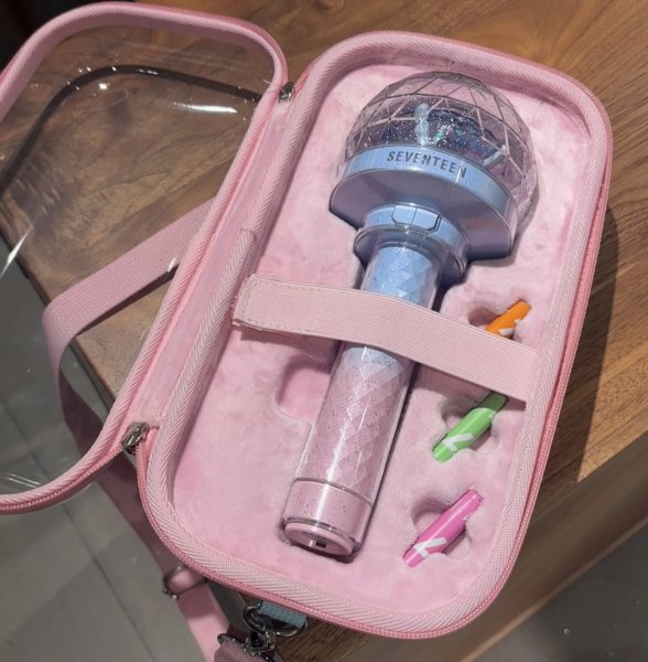 画像2: SEVENTEEN ペンライトケース バッグ BAG 025 (2)