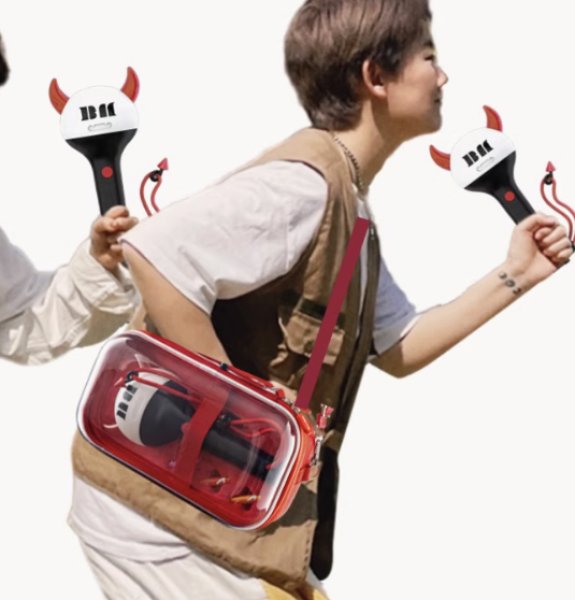 画像3: BABYMONSTER ペンライトケース バッグ BAG  (3)