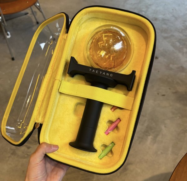 画像2: BIGBANG SOL Taeyangソル テヤン ヨンベ ペンライトケース バッグ BAG  (2)