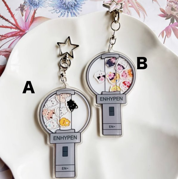 画像1:  ENHYPEN シャカシャカキーホルダー 011 (1)