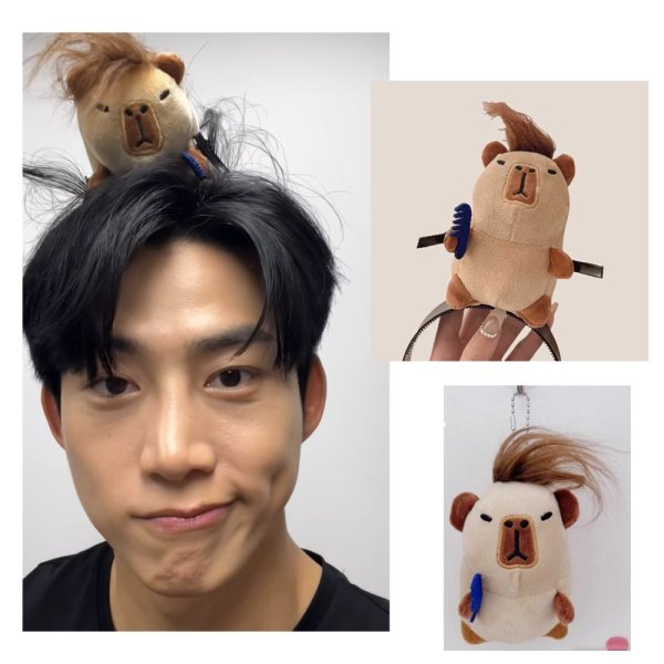 画像1: 2PM オクテギョンとお揃いカチューシャor キーホルダー TAECYEON (1)