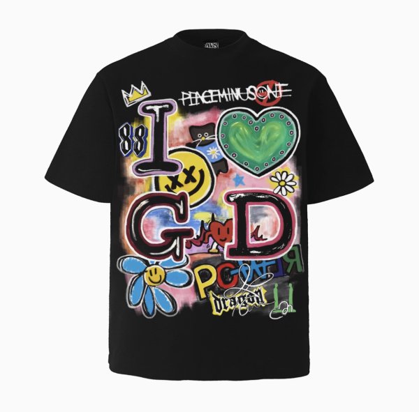 画像3: BIGBANG G-DRAGON ジヨン 応援デザインTシャツ 033 (3)