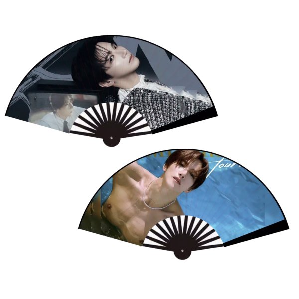 画像1: 2PM ジュンケイ JUNK JUN.K 扇子 019 (1)