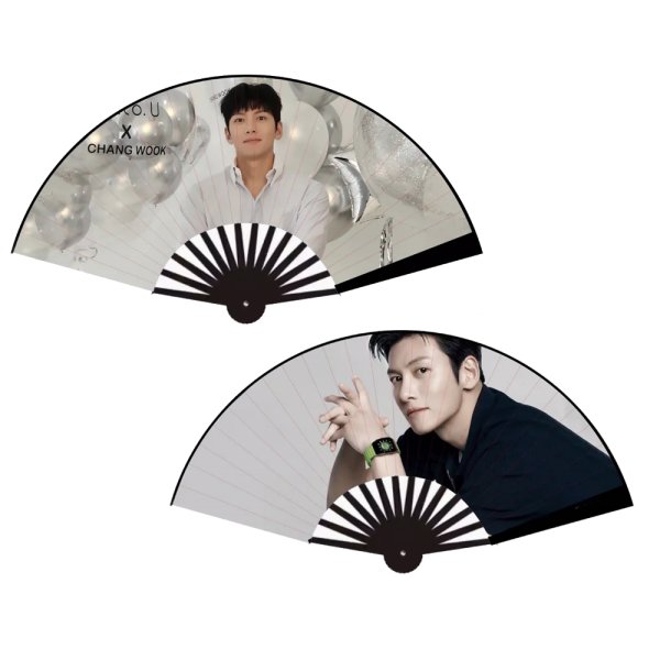 画像1: チチャンウク 扇子 002 jichangwook (1)