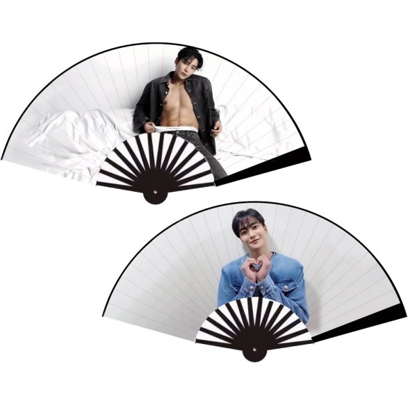 画像1: ロウン 扇子 ROWOON 006 (1)