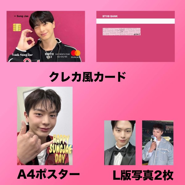 画像4: 2025 BTOBセンイル/デビュー記念/来日セット クレカ風カード (4)