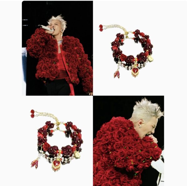 画像1: BIGBANG G-DRAGON ジヨン イメージブレスレット 037 GD (1)