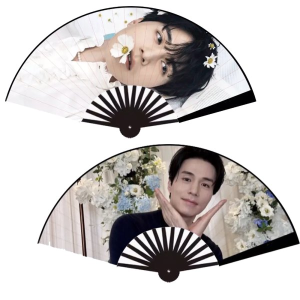 画像1: イドンウク扇子 LeeDongwook (1)