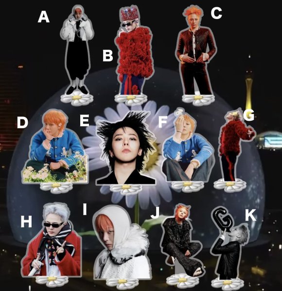 画像1: BIGBANG G-DRAGON ジヨン アクスタ アクリルスタンド 043 (1)
