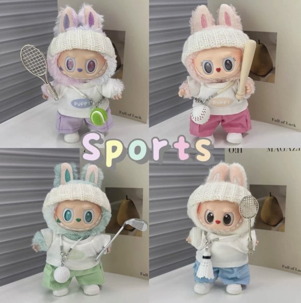 画像1: Labubu スポーツアイテムセット (1)