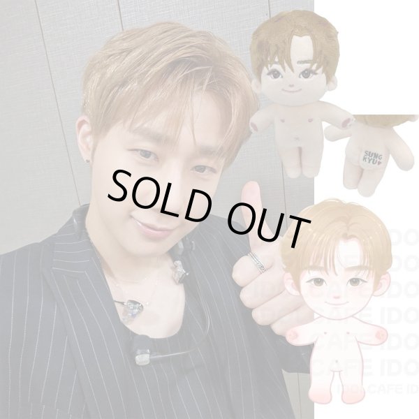 画像2: 【15cm Doll】INFINITE ソンギュ SungKyu 応援ぬいぐるみセット PIRITZ kkyukkyu (2)