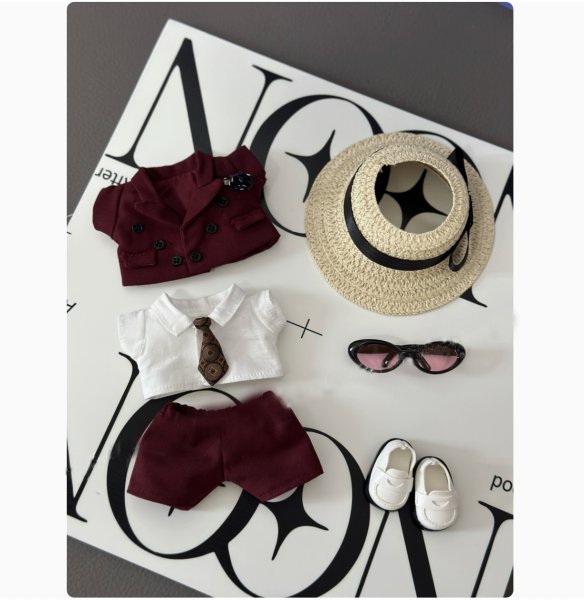 画像2: Labubu BIGBANG G-DRAGON 着用風セット 021 ジヨン GD (2)