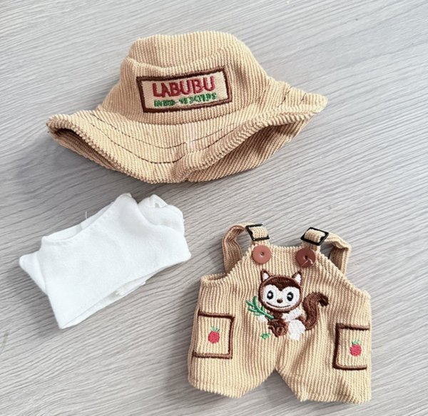 画像2: Labubu お洋服 リスちゃんセット 067  (2)