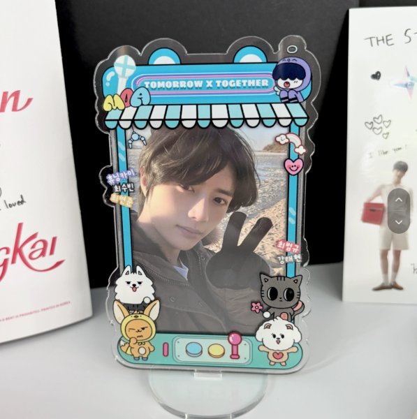 画像2: TXT トレカスタンド or トレカキーホルダー 015 PPULBATU (2)