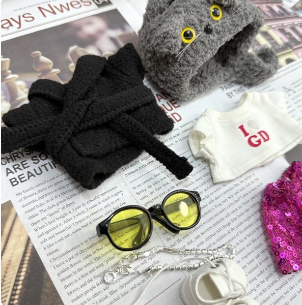 画像2: Labubu BIGBANG G-DRAGON 着用風セット 024 ジヨン GD (2)