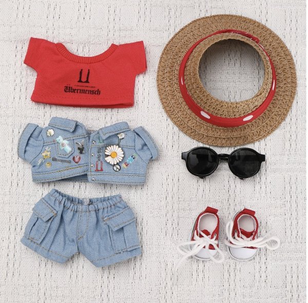 画像2: Labubu BIGBANG G-DRAGON 着用風セット 025 ジヨン GD (2)