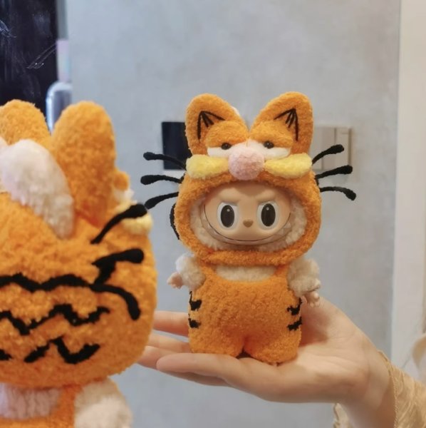 画像2: Labubu お洋服 082 トラさん (2)