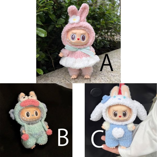 画像1: Labubu お洋服 084 LABUBU新聞 (1)
