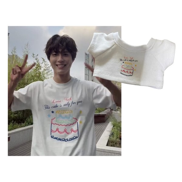 画像1: 10/15/20/パクボゴム着用風 Tシャツ 037 (1)