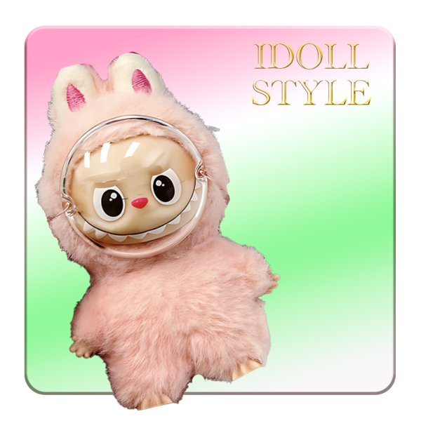 画像1: Mini Labubu/ フェイスケース 012 アルファベットラブブ PIN FOR LOVE (1)