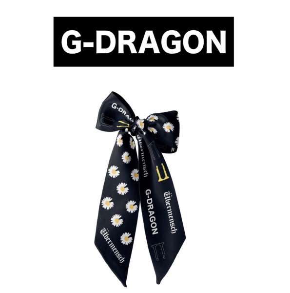 画像6: BIGBANG G-DRAGON ジヨン リボンスカーフ 050 GD GDRAGON (6)