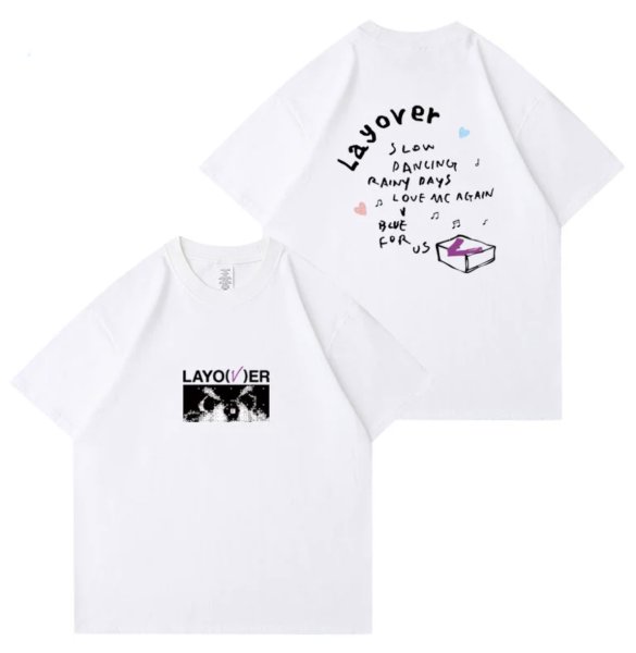 画像3: BTS  テテ ヨンタン LOYO(V)ER Tシャツ 043 V (3)