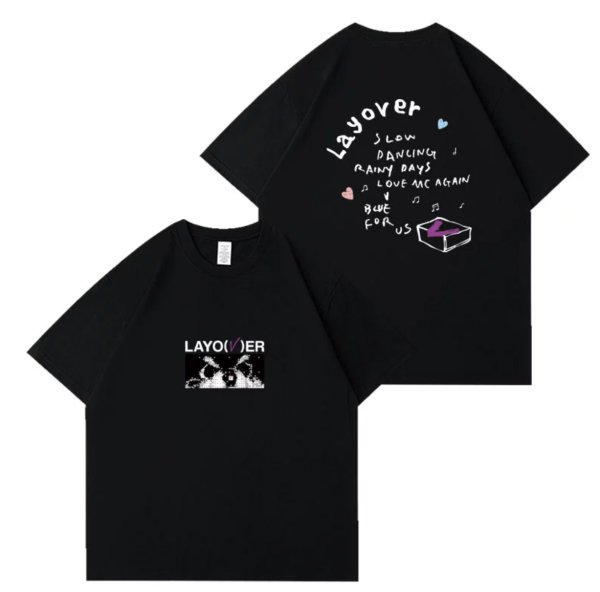画像2: BTS  テテ ヨンタン LOYO(V)ER Tシャツ 043 V (2)