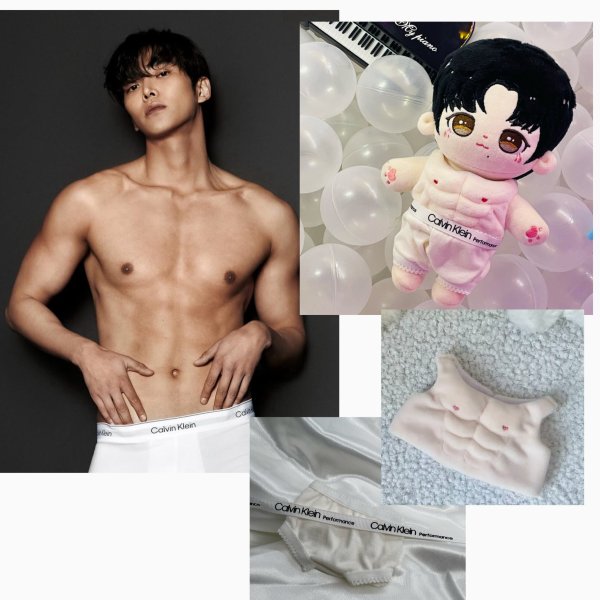 画像1: 20/ロウンぬいちゃんに シックスパックベスト/パンツ (1)