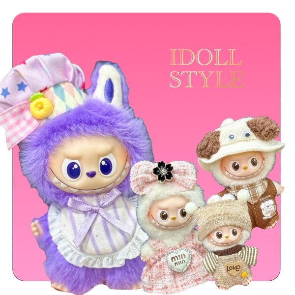 画像1: Mini Labubu/ コーデ 018 アルファベットラブブ PIN FOR LOVE (1)